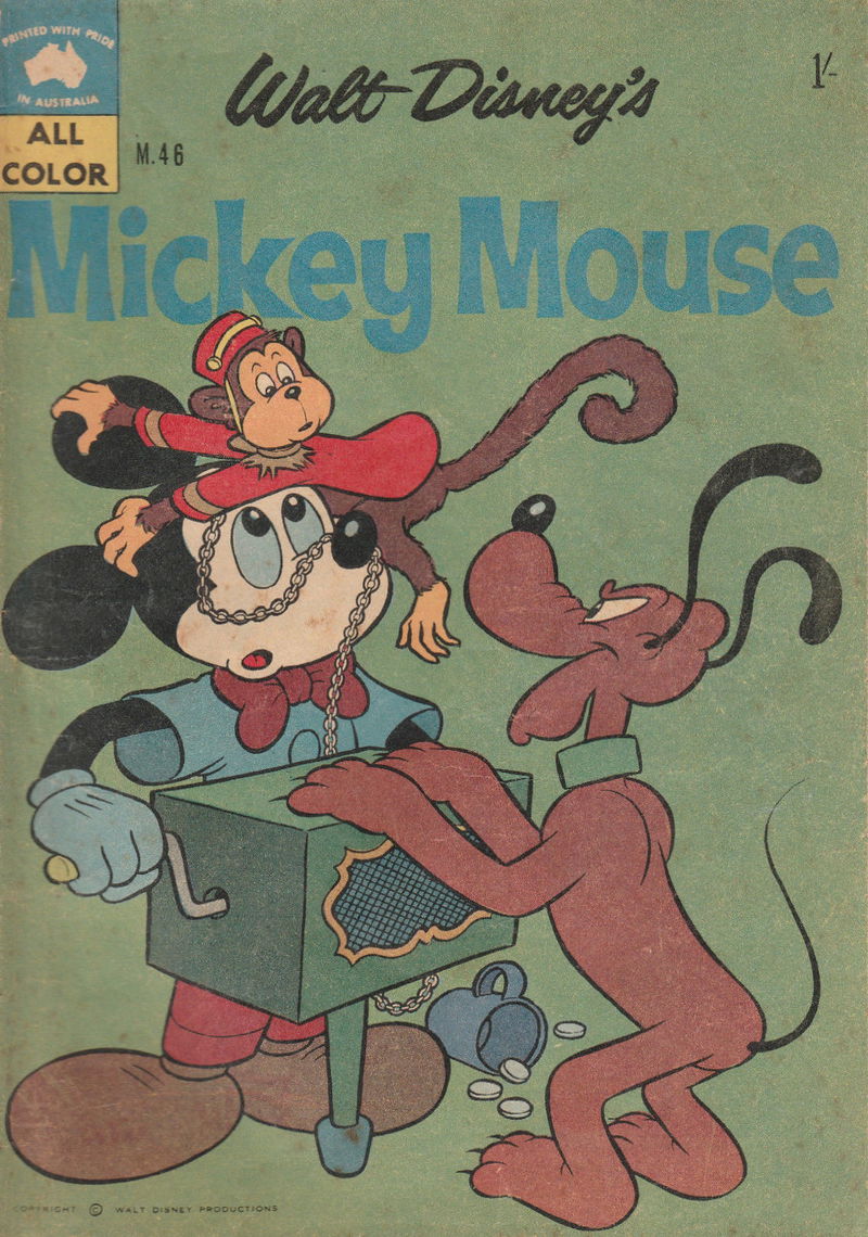 Walt Disney's Mickey Mouse [M series] (WG Publications, 1956 series) #M.46 ([September 1960])