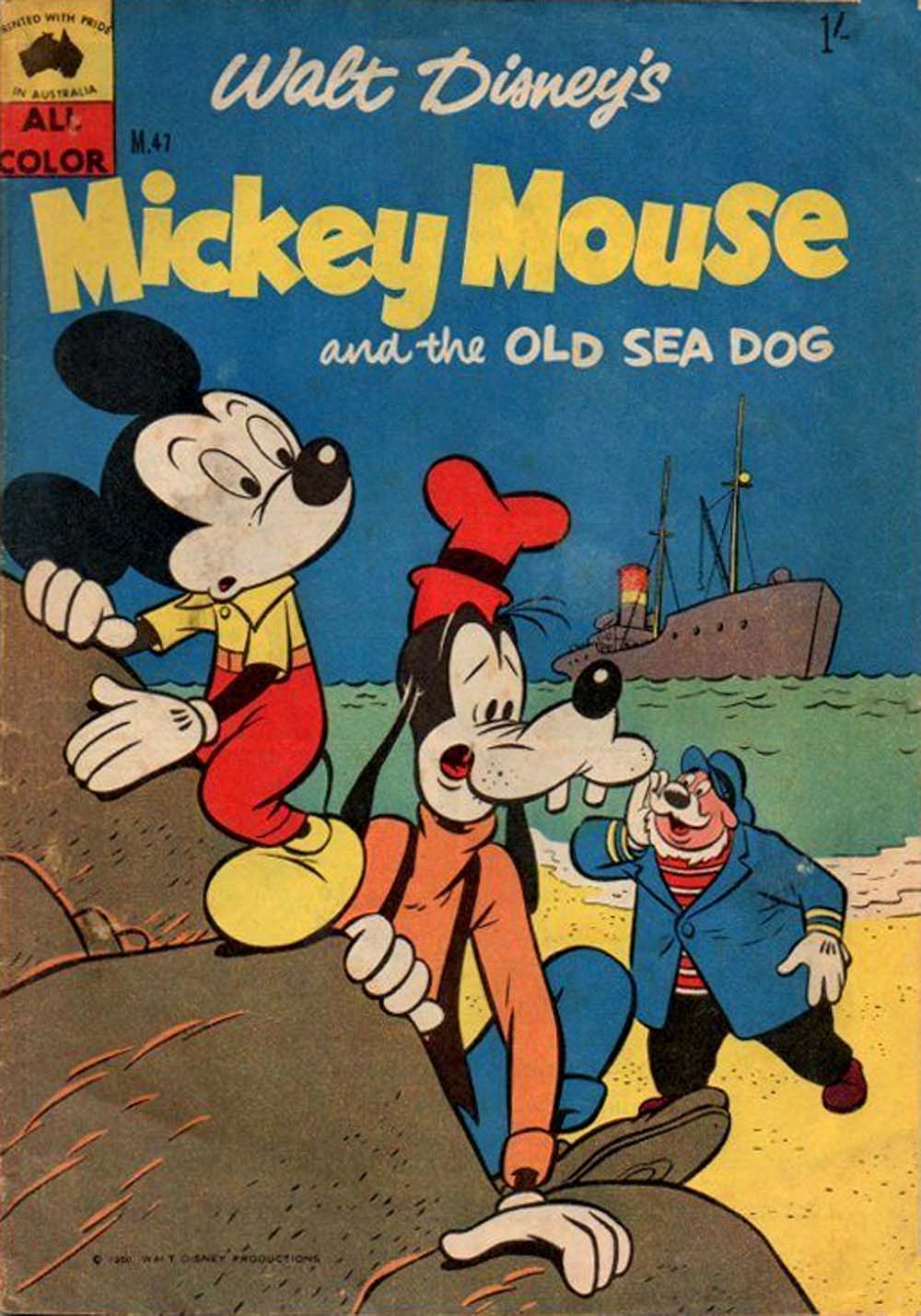 Walt Disney's Mickey Mouse [M series] (WG Publications, 1956 series) #M.47 (October 1960)