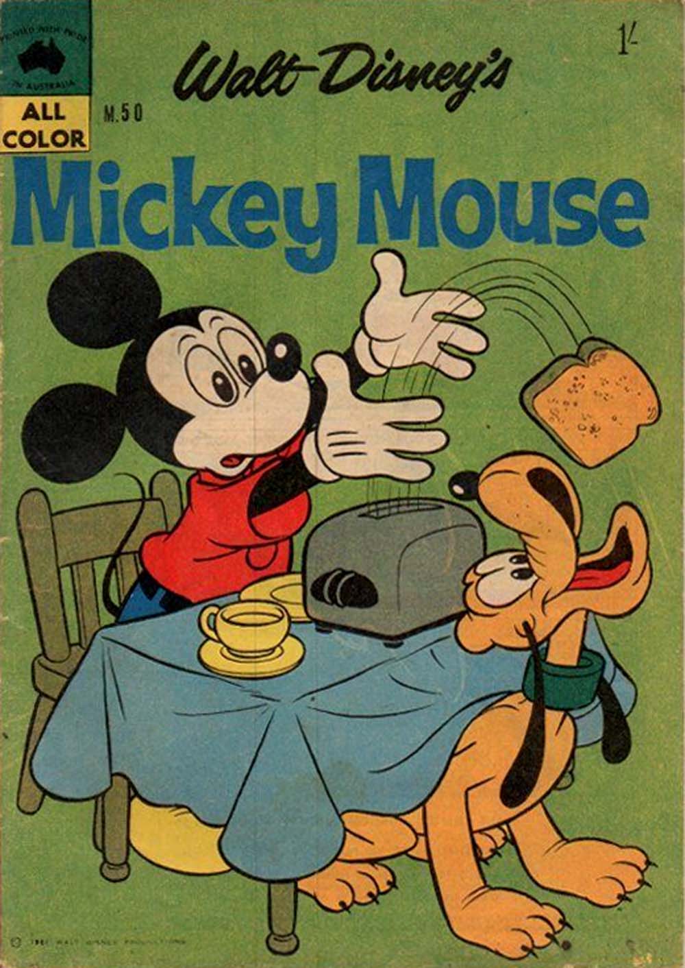 Walt Disney's Mickey Mouse [M series] (WG Publications, 1956 series) #M.50 ([January 1961])