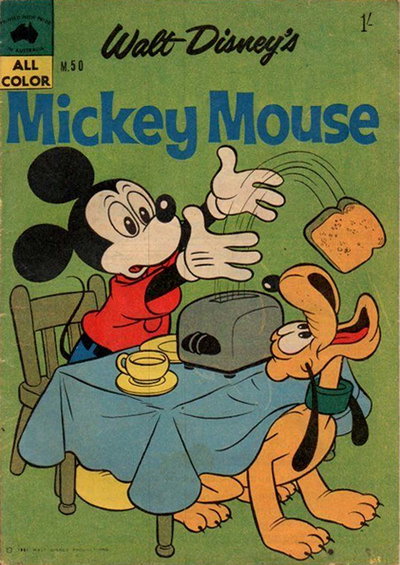 Walt Disney's Mickey Mouse [M series]  #M.50 ([January 1961])