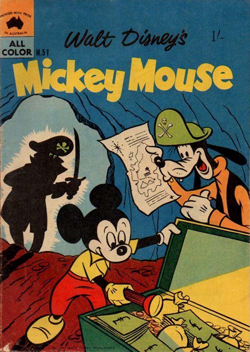 Walt Disney's Mickey Mouse [M series] (WG Publications, 1956 series) #M.51 (February 1961)