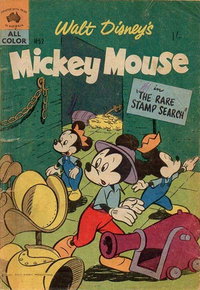 Walt Disney's Mickey Mouse [M series]  #M52 (March 1961)