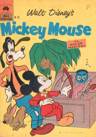 Walt Disney's Mickey Mouse [M series]  #M.53 ([April 1961])
