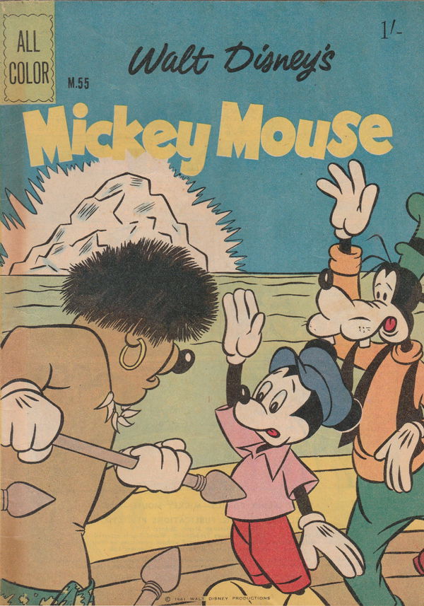 Walt Disney's Mickey Mouse [M series] (WG Publications, 1956 series) #M.55 (June 1961)