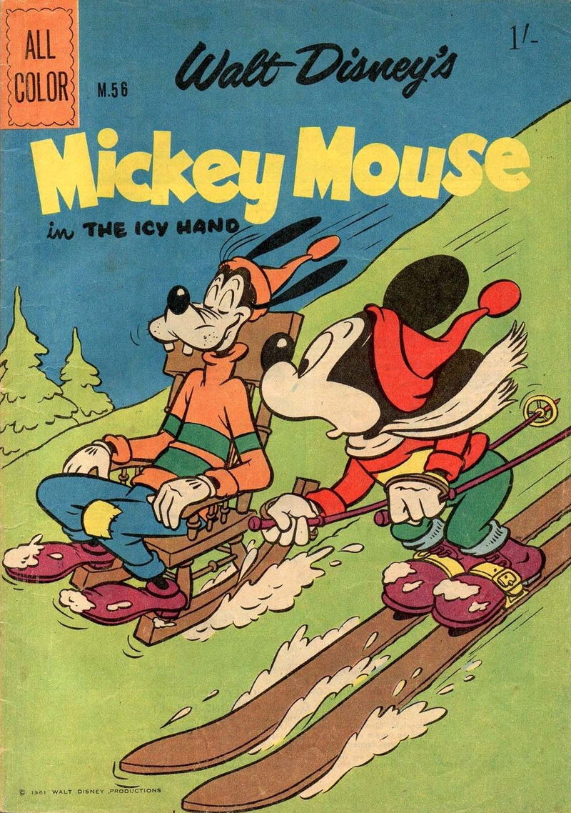 Walt Disney's Mickey Mouse [M series] (WG Publications, 1956 series) #M.56 (July 1961)