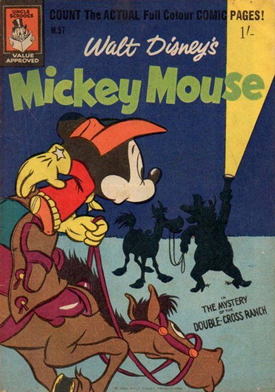 Walt Disney's Mickey Mouse [M series]  #M.57 (August 1961)