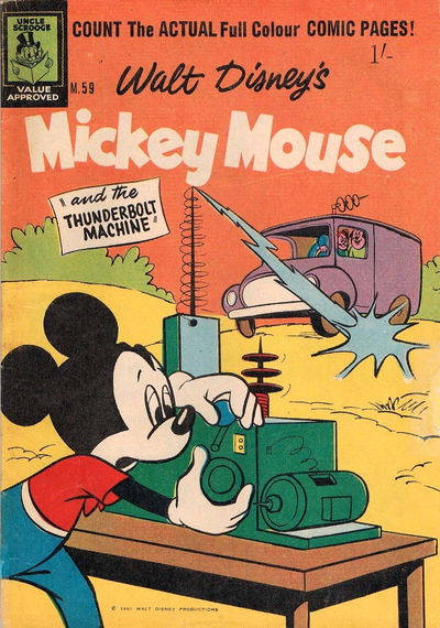 Walt Disney's Mickey Mouse [M series] (WG Publications, 1956 series) #M.59