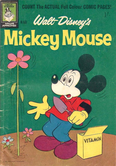Walt Disney's Mickey Mouse [M series]  #M.60 ([November 1961?])