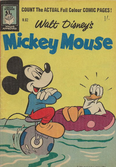 Walt Disney's Mickey Mouse [M series] (WG Publications, 1956 series) #62