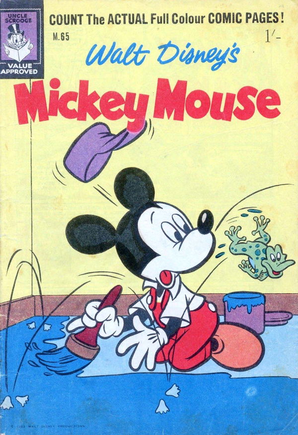 Walt Disney's Mickey Mouse [M series] (WG Publications, 1956 series) #M.65 ([1962])