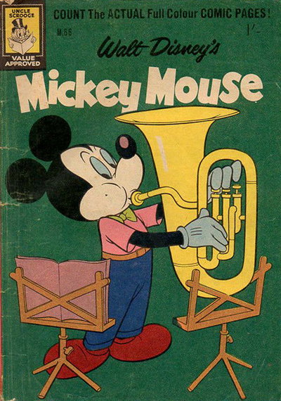 Walt Disney's Mickey Mouse [M series]  #M.66 ([May 1962])