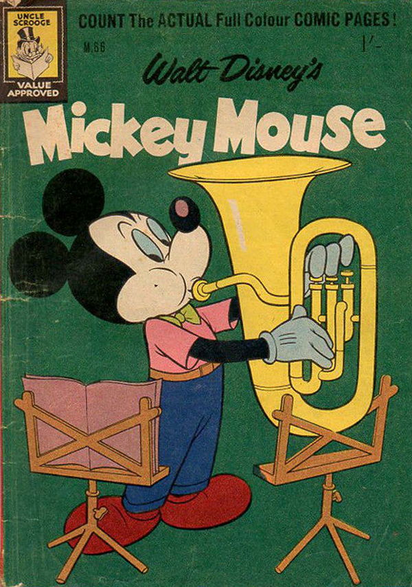 Walt Disney's Mickey Mouse [M series] (WG Publications, 1956 series) #M.66 ([May 1962])