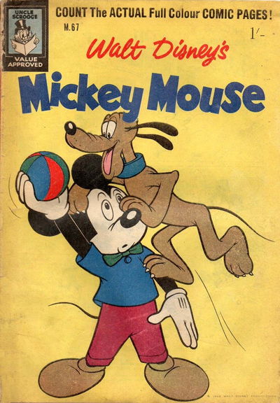 Walt Disney's Mickey Mouse [M series] (WG Publications, 1956 series) #M.67