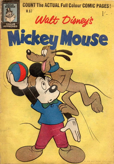 Walt Disney's Mickey Mouse [M series]  #M.67 (June 1962)