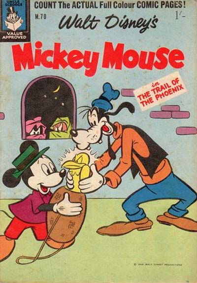Walt Disney's Mickey Mouse [M series] (WG Publications, 1956 series) #M.70 (September 1962)