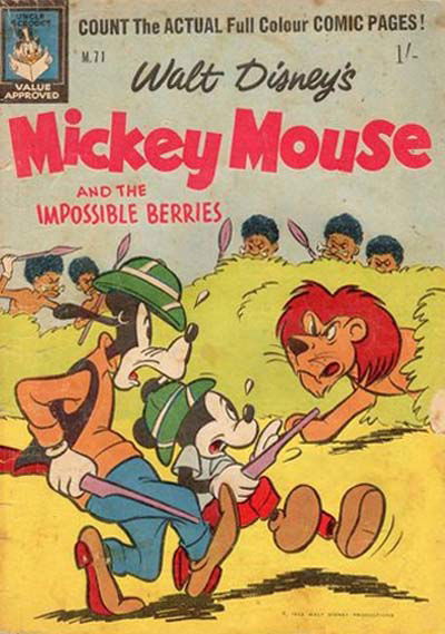 Walt Disney's Mickey Mouse [M series] (WG Publications, 1956 series) #M.71 (October 1962)