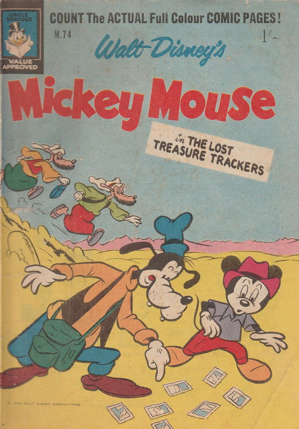 Walt Disney's Mickey Mouse [M series] (WG Publications, 1956 series) #M.74 ([January 1963])