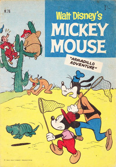 Walt Disney's Mickey Mouse [M series] (WG Publications, 1956 series) #M.76