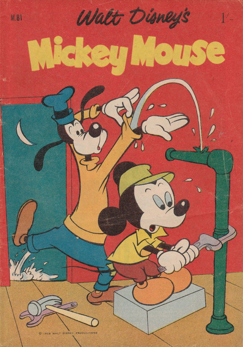 Walt Disney's Mickey Mouse [M series] (WG Publications, 1956 series) #M.81 (August 1963)