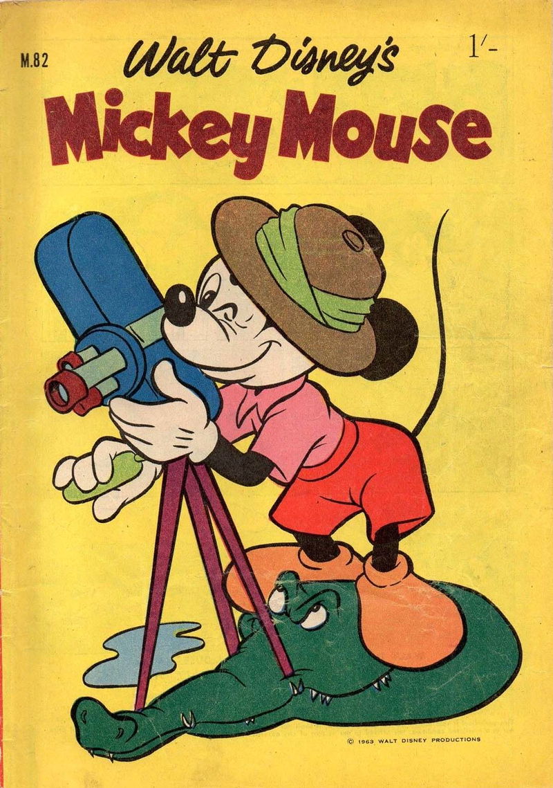 Walt Disney's Mickey Mouse [M series] (WG Publications, 1956 series) #M.82 ([September 1963?])