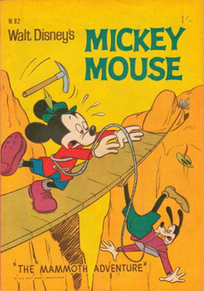 Walt Disney's Mickey Mouse [M series] (WG Publications, 1956 series) #M.92