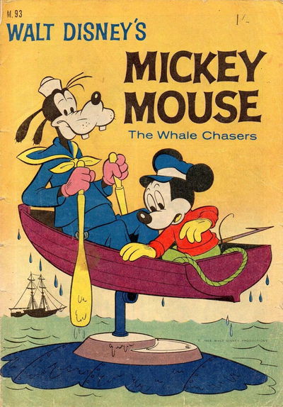 Walt Disney's Mickey Mouse [M series] (WG Publications, 1956 series) #M.93