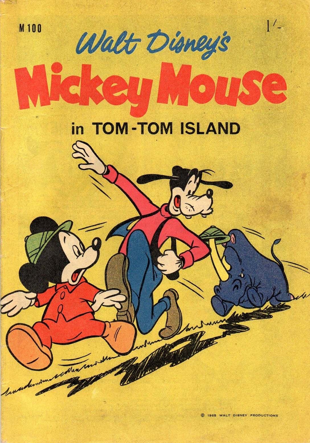 Walt Disney's Mickey Mouse [M series] (WG Publications, 1956 series) #M 100 (1965)