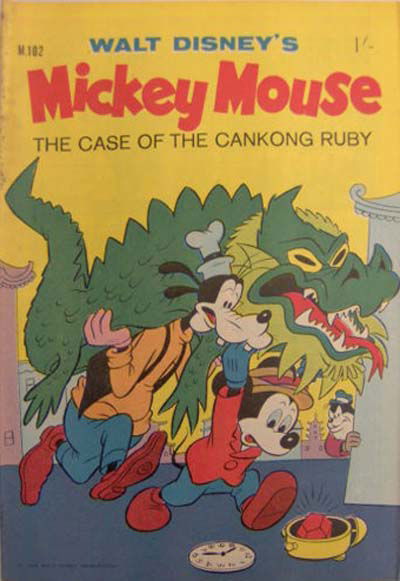 Walt Disney's Mickey Mouse [M series] (WG Publications, 1956 series) #M.102 [May 1965?]