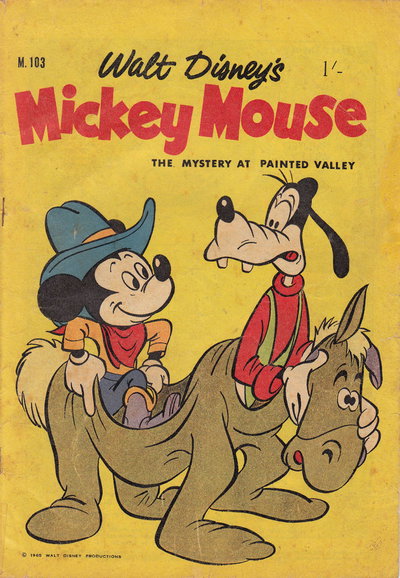 Walt Disney's Mickey Mouse [M series]  #M.103 (June 1965)