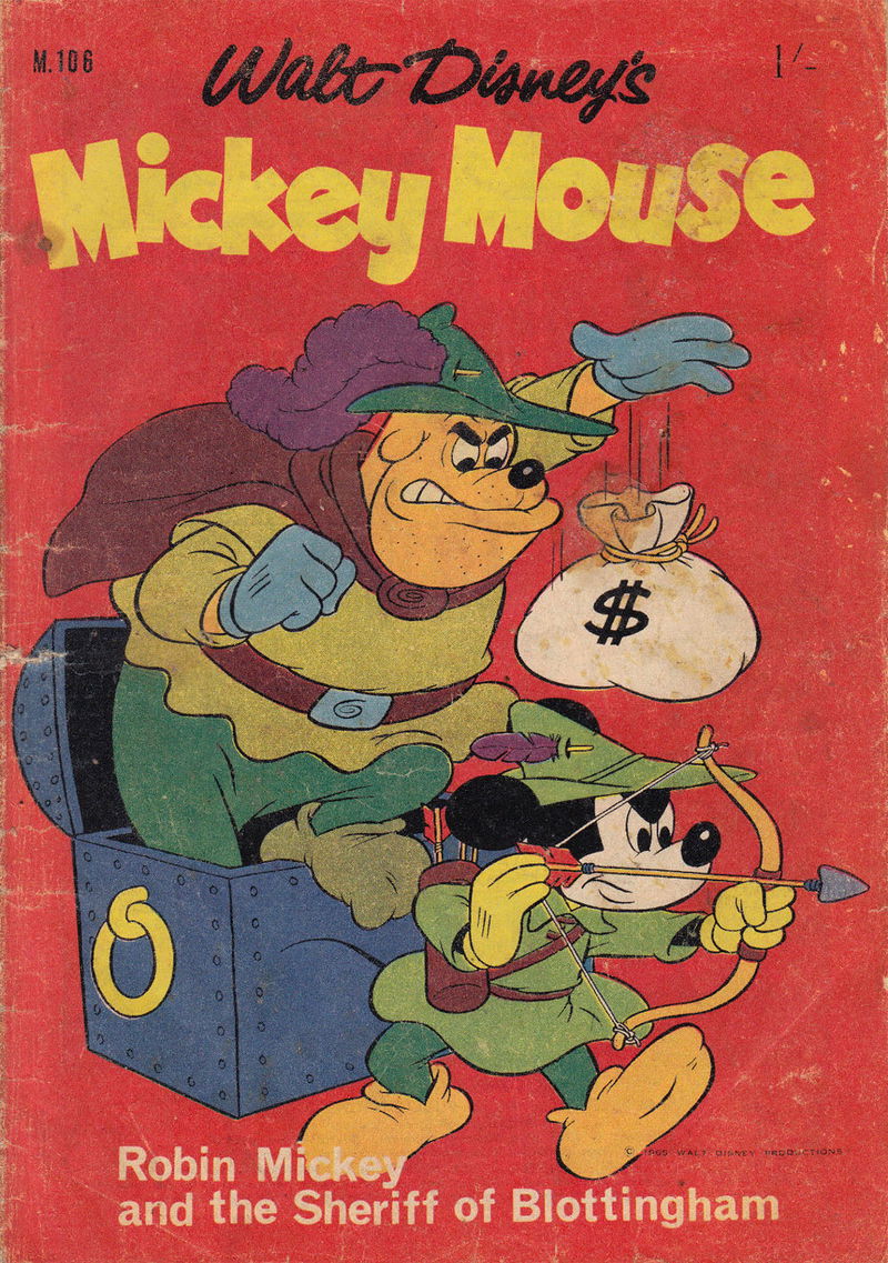 Walt Disney's Mickey Mouse [M series] (WG Publications, 1956 series) #M.106 (September 1965)