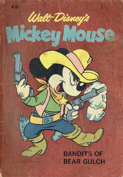 Walt Disney's Mickey Mouse [M series] (WG Publications, 1956 series) #M.107 [October 1965?]