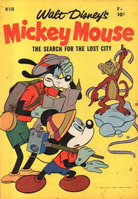 Walt Disney's Mickey Mouse [M series] (WG Publications, 1956 series) #M110