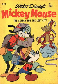 Walt Disney's Mickey Mouse [M series]  #M110 ([January 1966?])