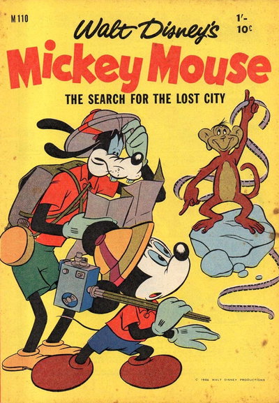 Walt Disney's Mickey Mouse [M series]  #M110 ([January 1966?])