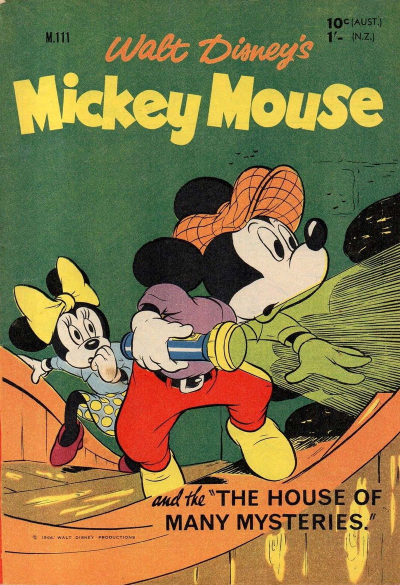 Walt Disney's Mickey Mouse [M series] (WG Publications, 1956 series) #M111 (February 1966)