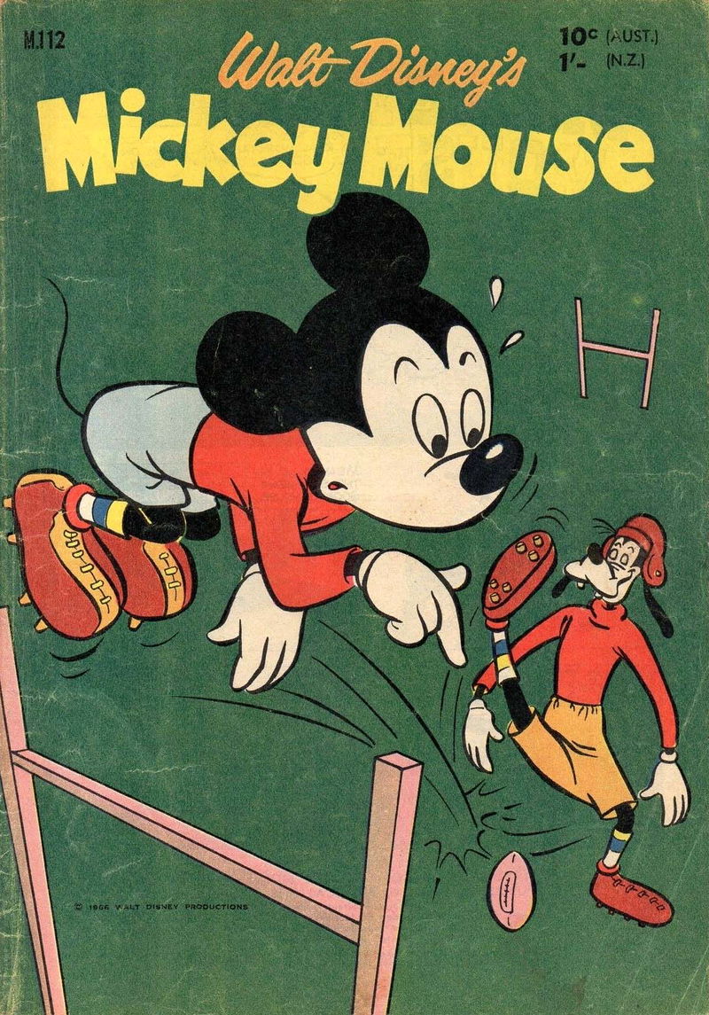 Walt Disney's Mickey Mouse [M series] (WG Publications, 1956 series) #M112 ([1966])