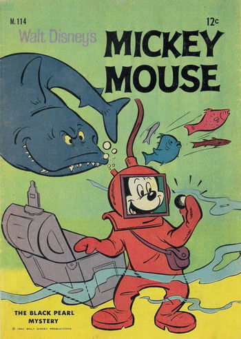 Walt Disney's Mickey Mouse [M series] (WG Publications, 1956 series) #M.114 (May 1966)