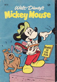 Walt Disney's Mickey Mouse [M series] (WG Publications, 1956 series) #115