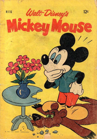 Walt Disney's Mickey Mouse [M series] (WG Publications, 1956 series) #116 1966