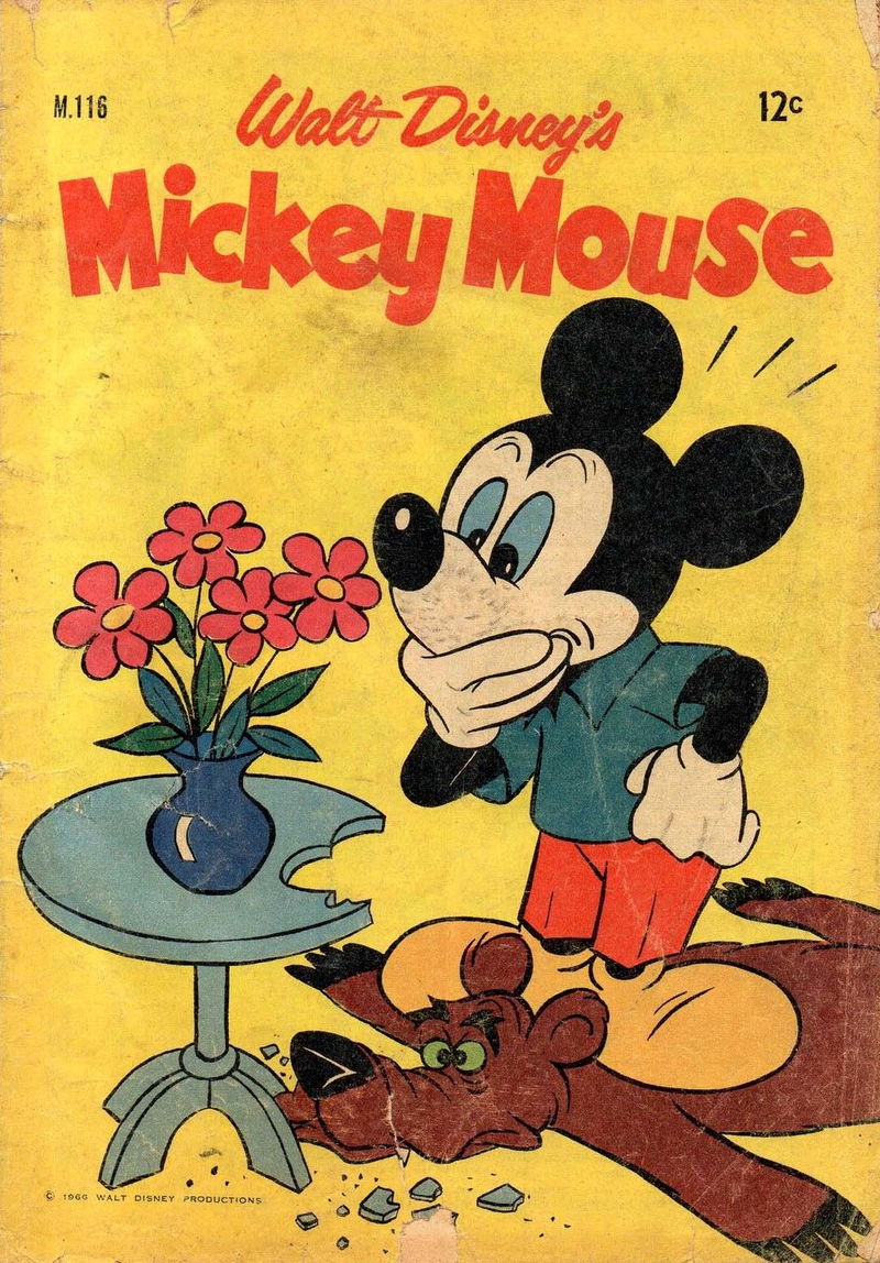 Walt Disney's Mickey Mouse [M series] (WG Publications, 1956 series) #116 (1966)