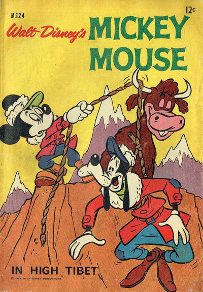 Walt Disney's Mickey Mouse [M series]  #M.124 (May 1967)