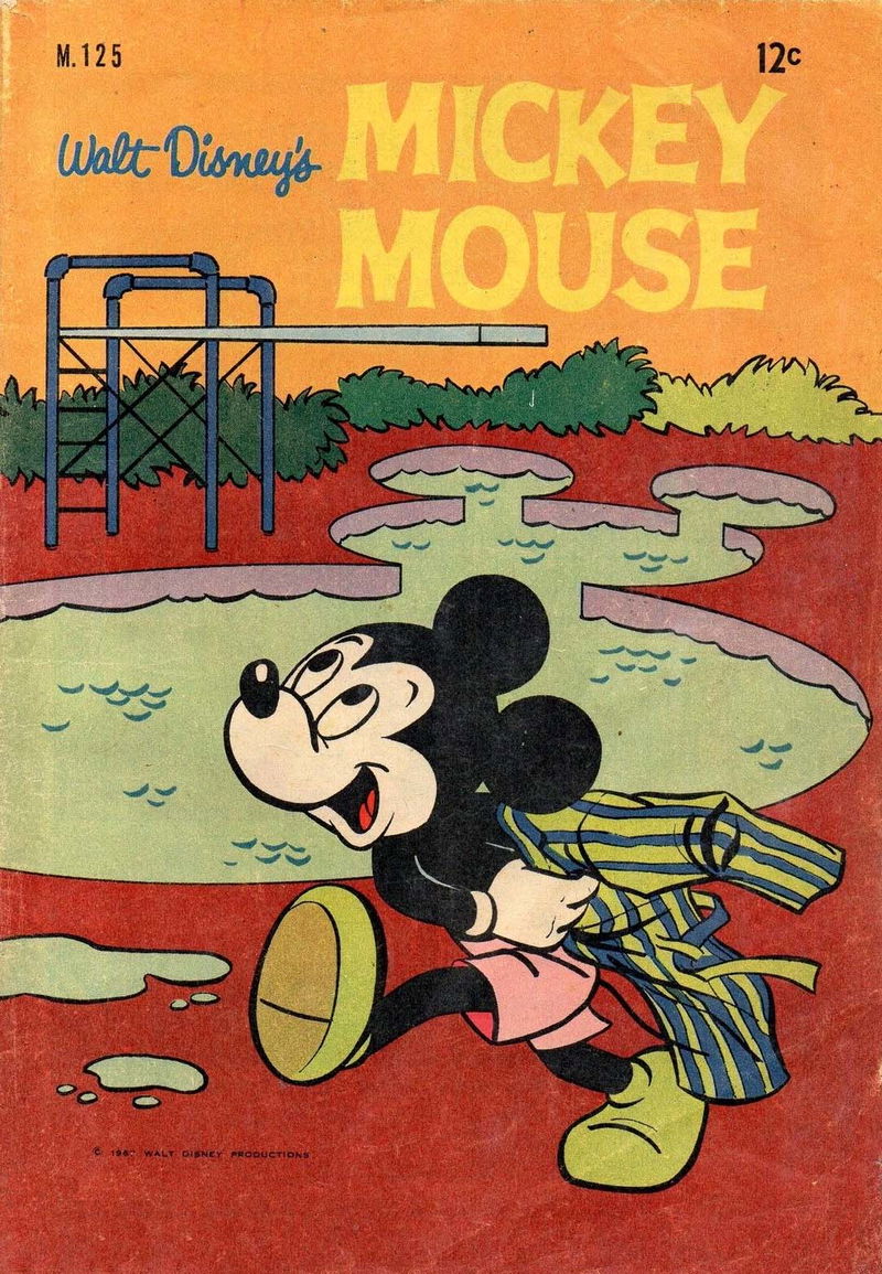 Walt Disney's Mickey Mouse [M series] (WG Publications, 1956 series) #M.125 (June 1967)