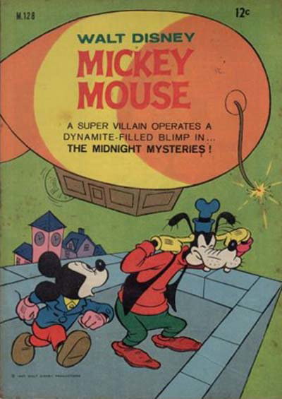 Walt Disney Mickey Mouse [M series]  #M.128 (1967)