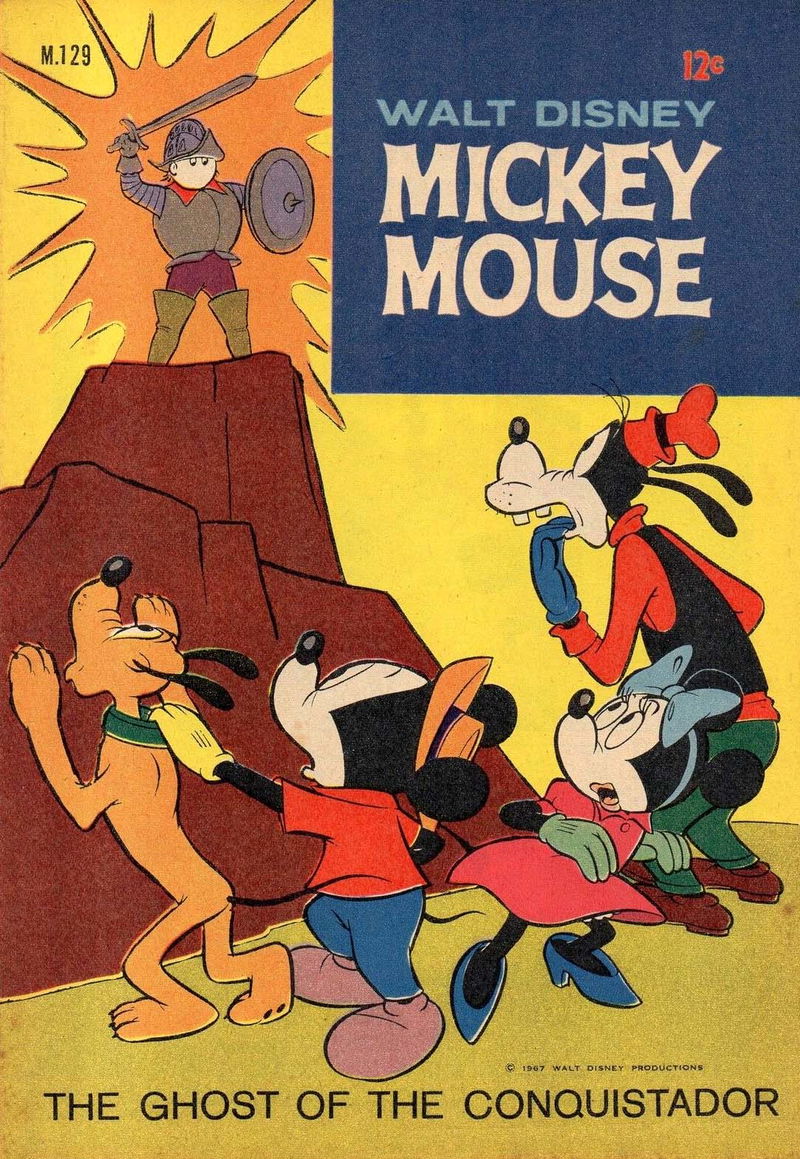 Walt Disney Mickey Mouse [M series] (WG Publications, 1967 series) #M.129 (1967)