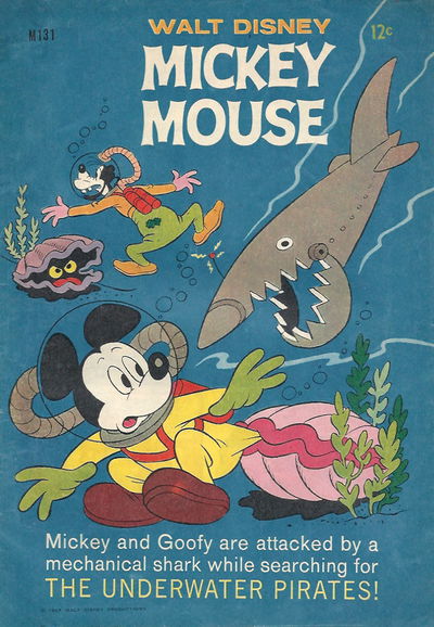 Walt Disney Mickey Mouse [M series] (WG Publications, 1967 series) #M131 1967