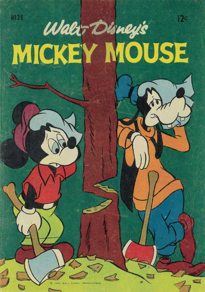 Walt Disney Mickey Mouse [M series]  #M136 ([1968])
