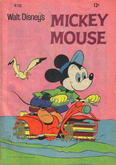 Walt Disney Mickey Mouse [M series] (WG Publications, 1967 series) #M.138 (1968)