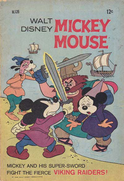 Walt Disney Mickey Mouse [M series] (WG Publications, 1967 series) #M139 — Walt Disney Mickey Mouse (1968)