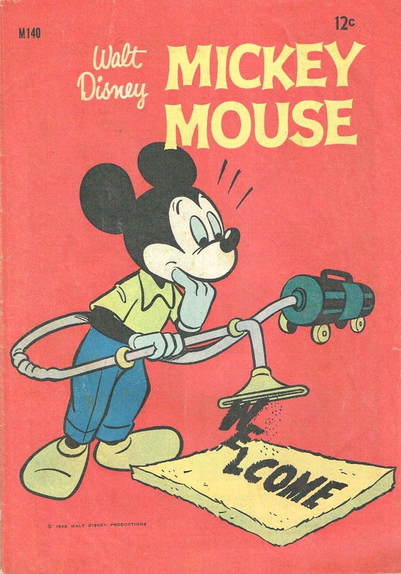 Walt Disney Mickey Mouse [M series] (WG Publications, 1967 series) #M140 (1968)