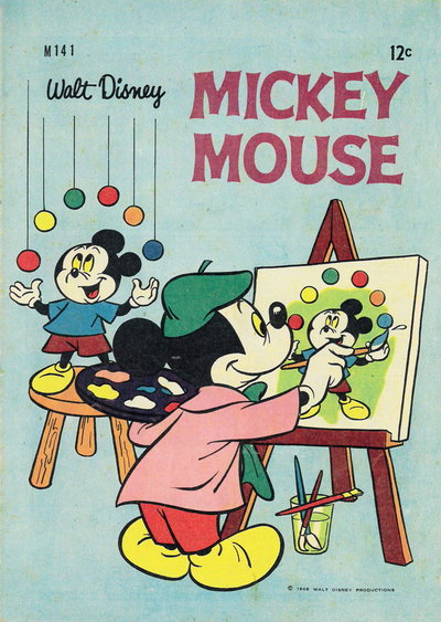 Walt Disney Mickey Mouse [M series]  #M141 ([August 1968])